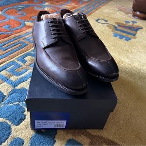 Men’s Allen Edmonds Watson Dress Shoe Dark Brown size 10D